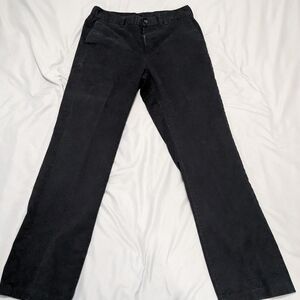 George Black Pants Straight Leg